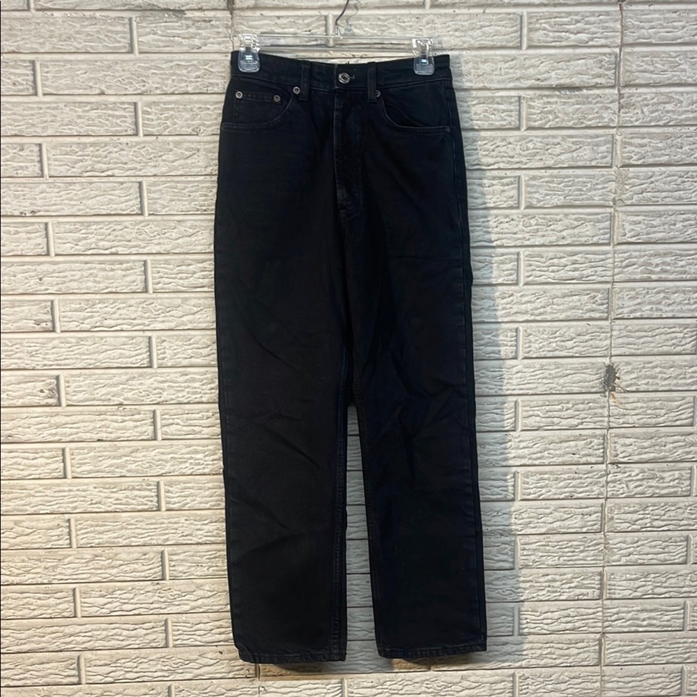 Women's Zara Black Bootcut Jeans US4 23X26